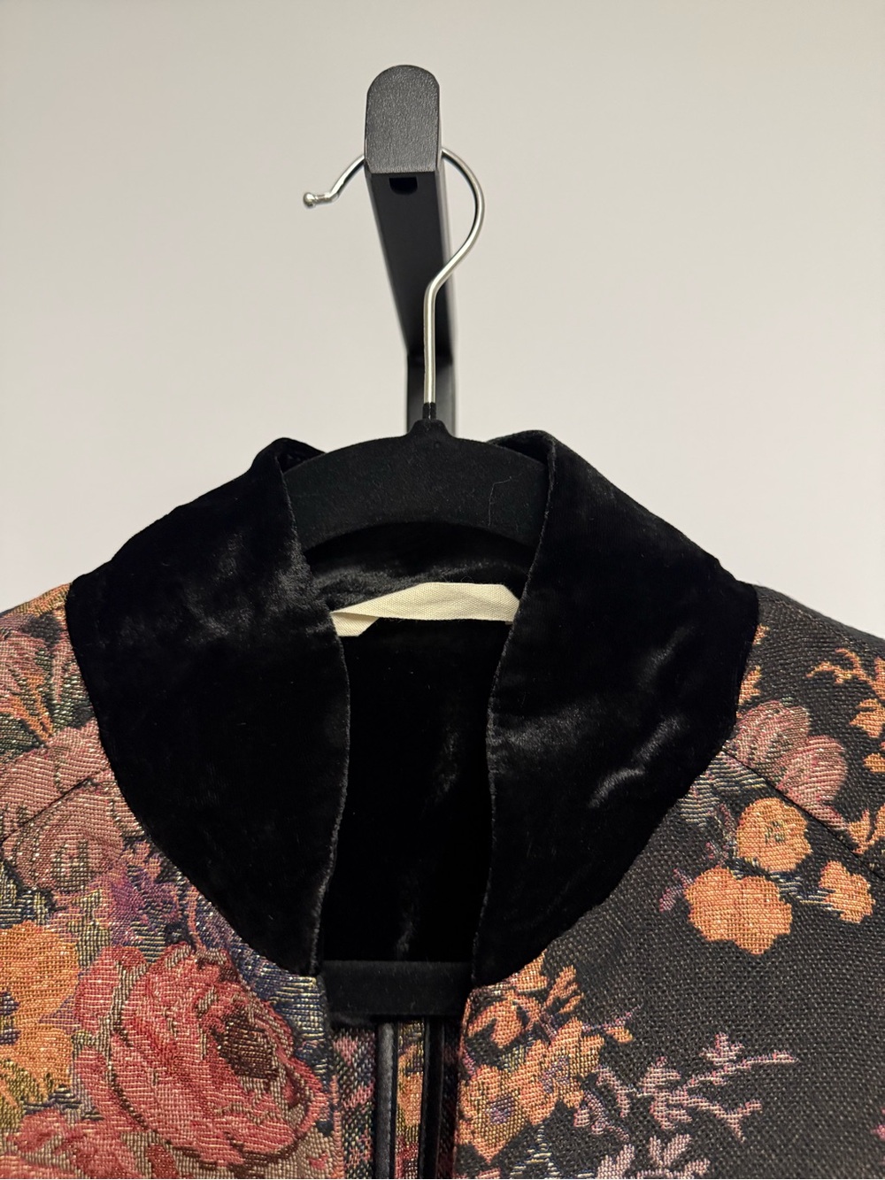 Soft Surroundings Westbury Garden Metallic Jacquard Jacket Size L Whimsigoth 90s - Picture 9 of 14